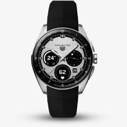 TAG Heuer Mens Connected Calibre E5 40mm Black Rubber Strap Watch SBT8010.BT0002