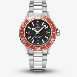 OMEGA Mens Seamaster Planet Ocean 600m Orange Bracelet Watch 217.30.42.21.01.003