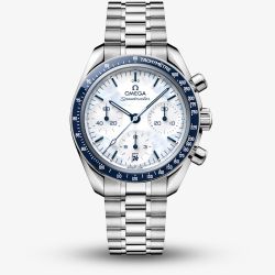 OMEGA Mens Milano Cortina 2026 Speedmaster 38 Blue Bracelet Watch 522.30.38.50.04.001