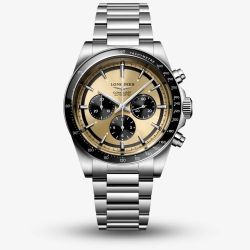 Longines Mens Conquest Chronograph Brown Dial Watch L3.835.4.32.6