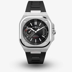 Bell & Ross Black Steel Watch BRX5R-BL-ST/SRB