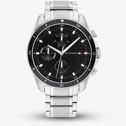 Tommy Hilfiger Parker Mens Silver Watch 1791835