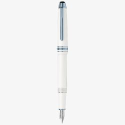 Montblanc Meisterstuck Glacier Classique White Fountain Pen M 129399