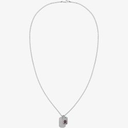 Tommy Hilfiger Monogram Dog Tag Necklace 2790465