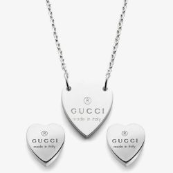 Gucci Trademark Heart Jewellery Set YBB22351200100U & YBD22399000100U