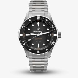 Bremont Supermarine 300m Silver & Black Watch SM40-DT-SS-BK-B