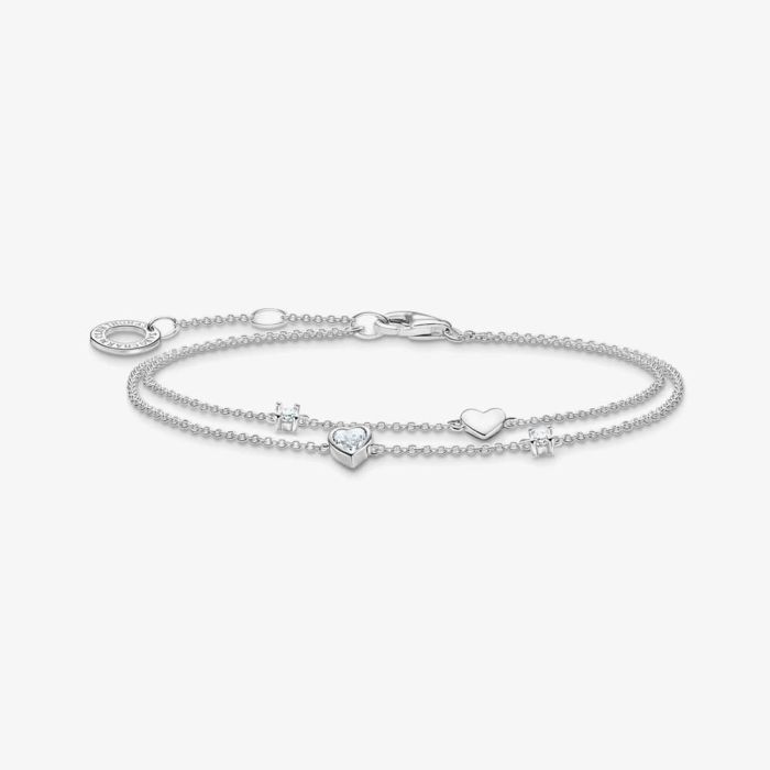THOMAS SABO Bracciale Donna Argento 925 - Modello Statement A1917-051-14-L19v - Gioiello Regalo