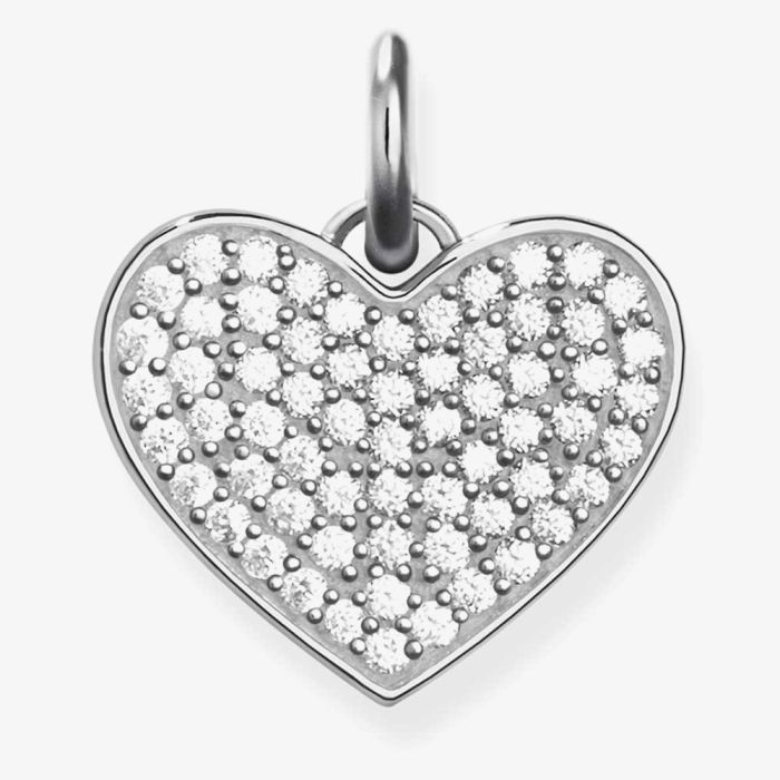 Thomas Sabo Collana con Ciondolo da Donna, Argento KE1900 051 14 L45v : THOMAS SABO