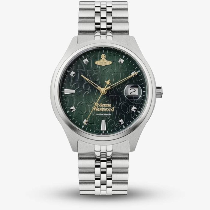 Vivienne Westwood VV261GRSL Camberwell Silver Watch - thbaker.co.uk