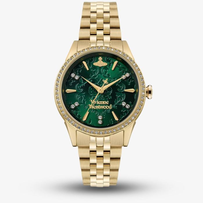 Vivienne Westwood VV327GRGD Ladies Little Wallace Green Watch
