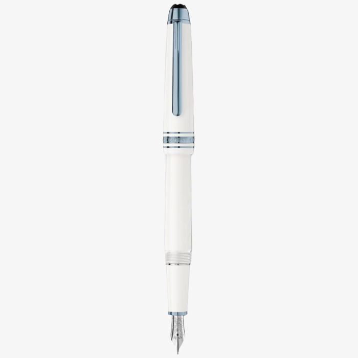 Montblanc 129399 Meisterstuck Glacier White Fountain Pen - thbaker