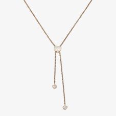 Chopard Happy Hearts 18ct Rose Gold Heart Toggle Necklace 81A148-5301