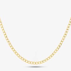 9ct Yellow Gold Fine Curb Chain HC070