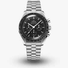 OMEGA Mens Speedmaster Moonwatch Professional Co-Axial Master Chronometer Black Bracelet Watch 310.30.42.50.01.001