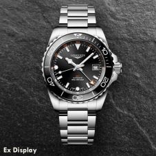 Ex-Display Longines Hydroconquest Automatic GMT Watch L3.790.4.56.6