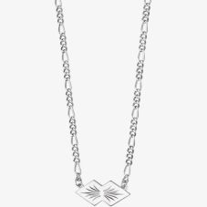 Daisy London Palms Sterling Silver Mini Palm Leaf Necklace WN01_SLV