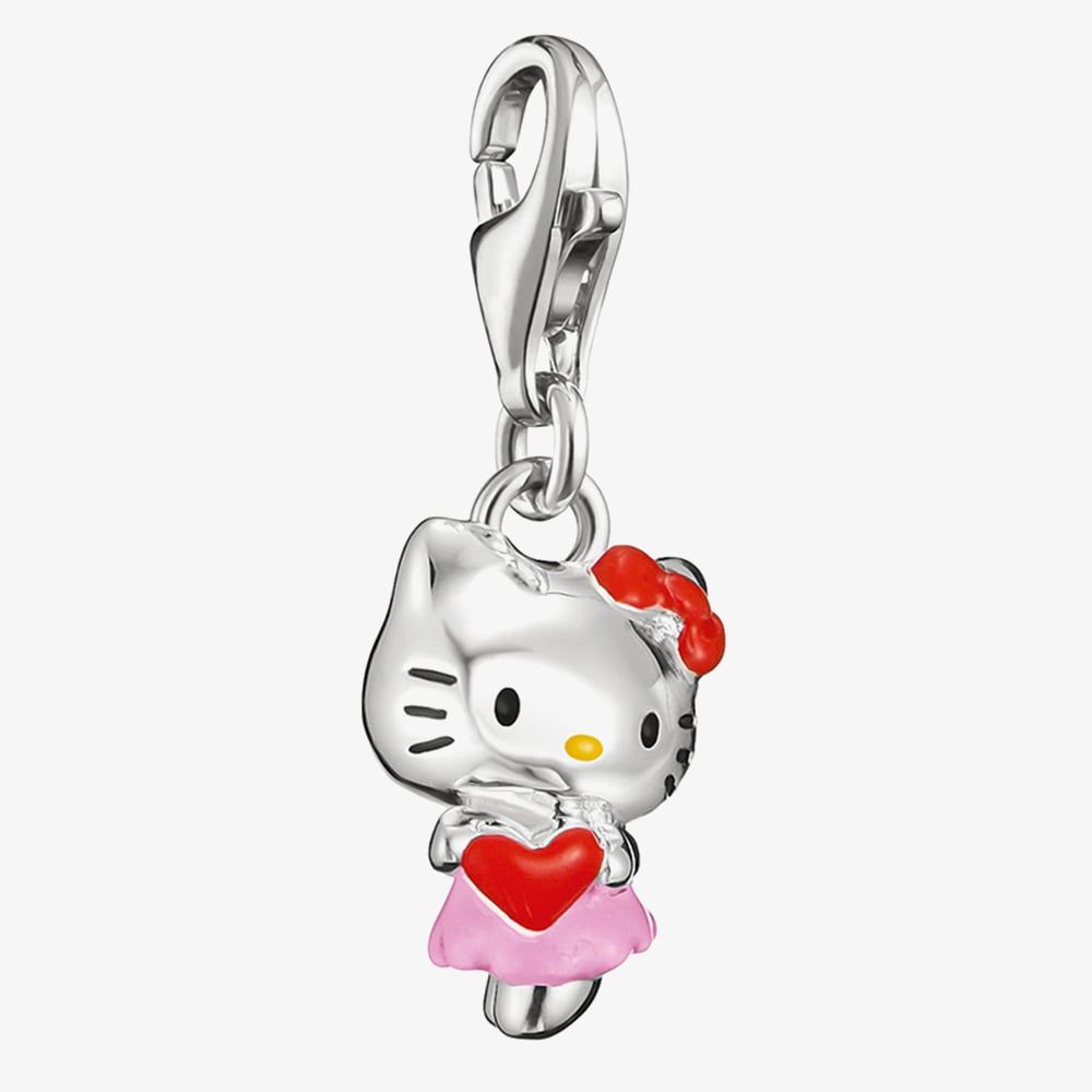 THOMAS SABO 2249-M06-7 Hello Kitty Heart Charm - thbaker.co.uk