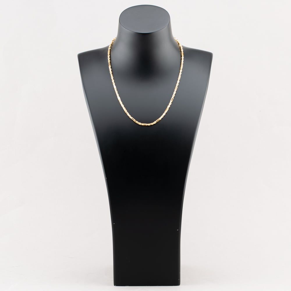 18 Inch Rope 9ct Yellow Gold 18 Inch Rope And Bar Necklace - thbaker.co.uk