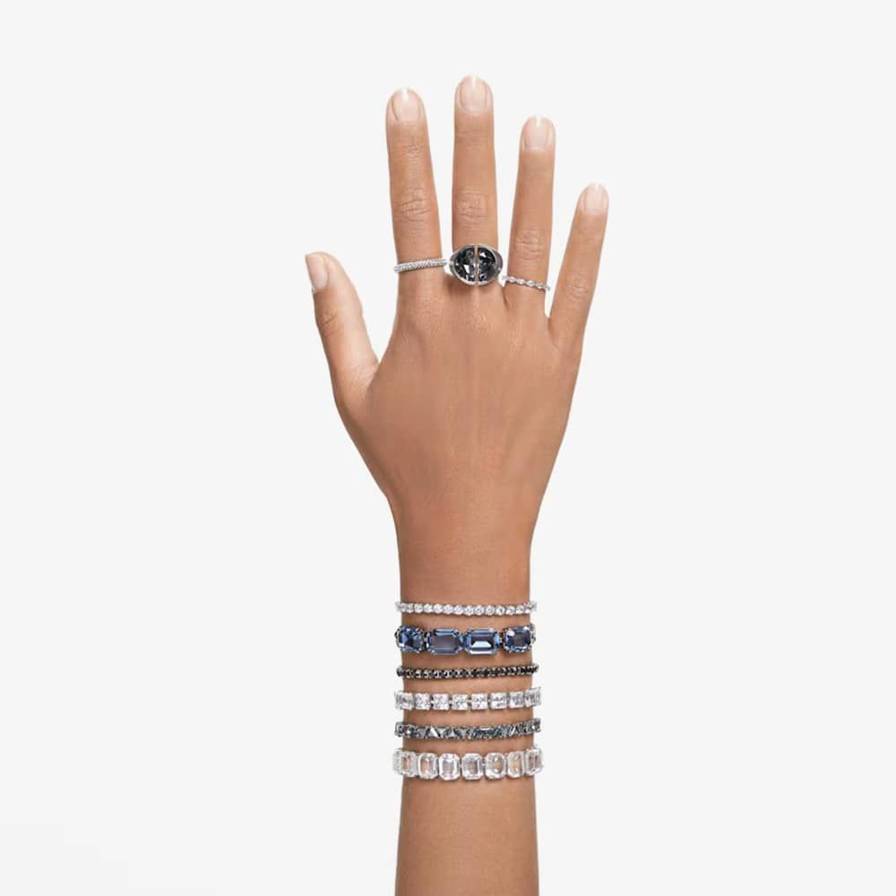Swarovski 5599202 Millenia Square White Crystal Bracelet - thbaker.co.uk