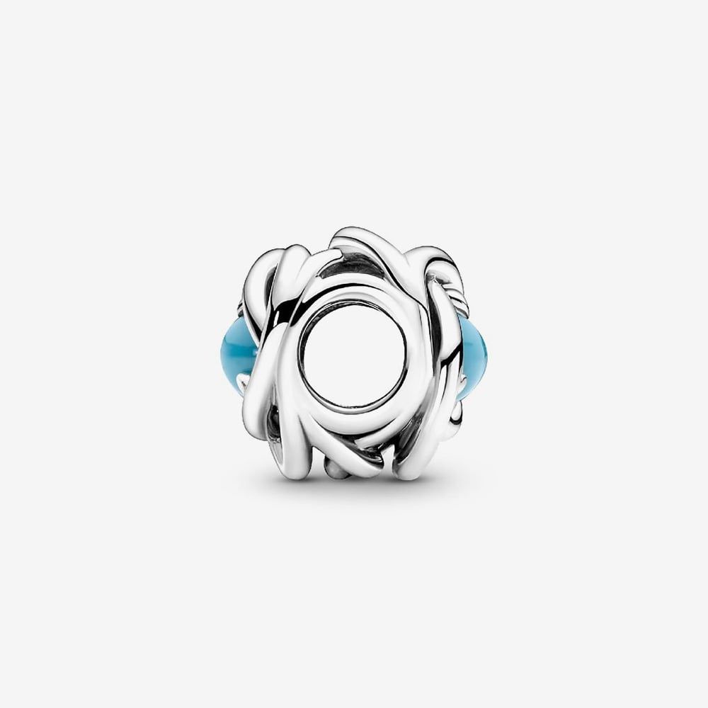 PANDORA 790064C02 December Birthstone Eternity Circle Charm - thbaker.co.uk