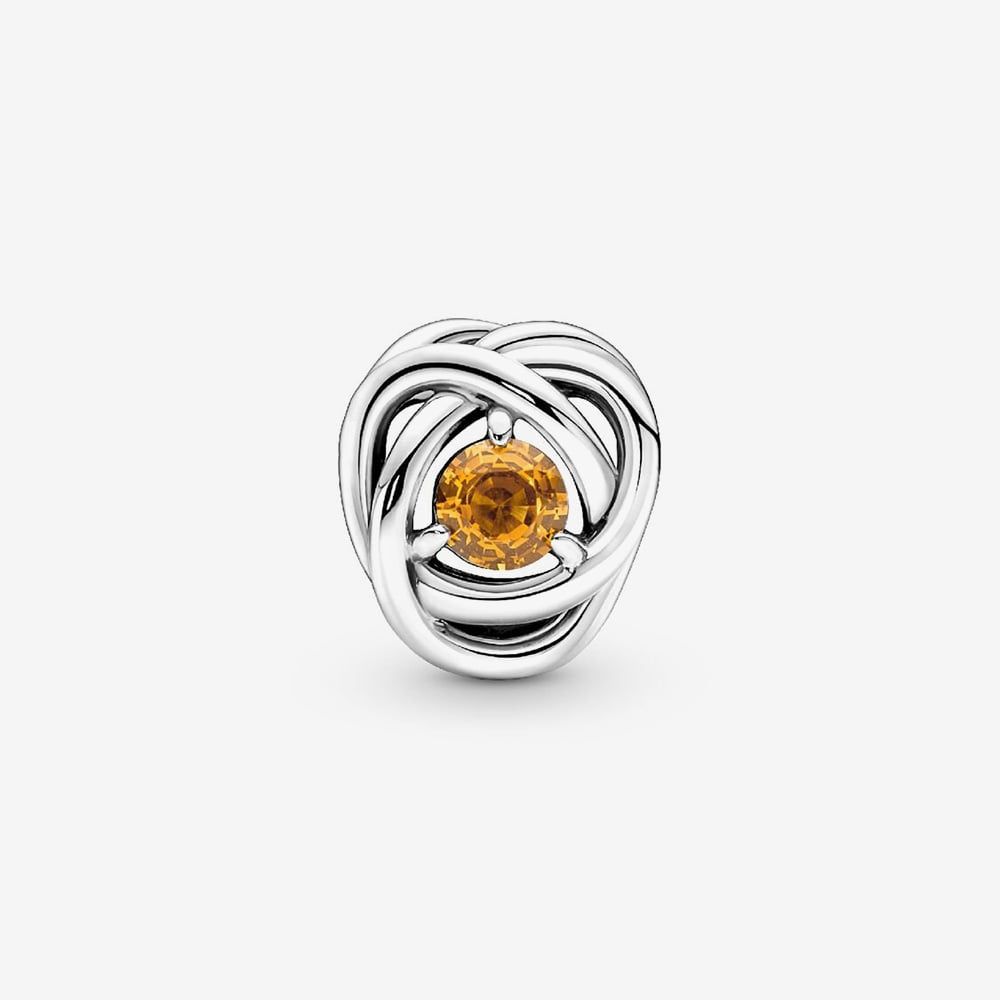 PANDORA 790065C04 November Birthstone Eternity Circle Charm - thbaker.co.uk