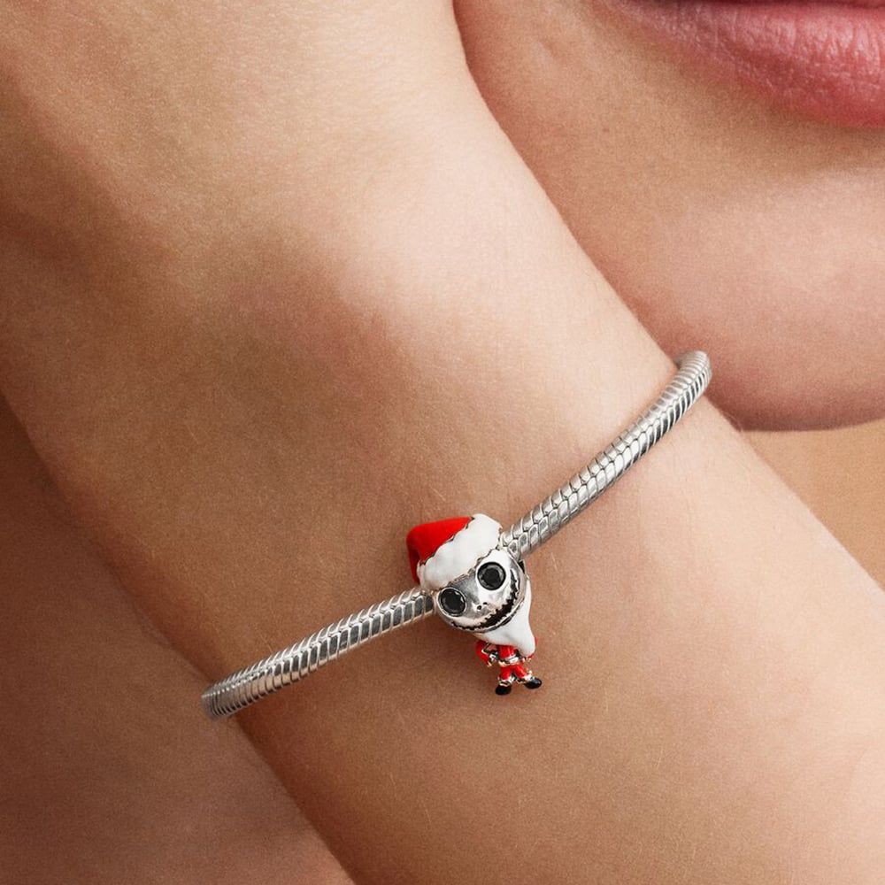 PANDORA 793979C01 Disney Sterling Silver Jack Skellington Nightmare ...