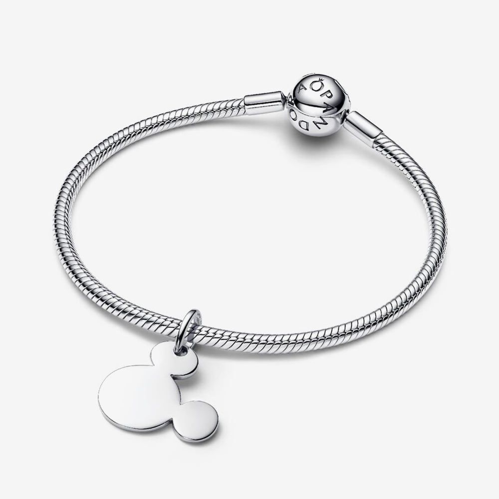 PANDORA 793994C00 Sterling Silver Disney Mickey Mouse Dangle Charm ...