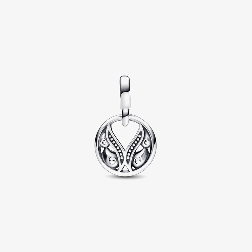 PANDORA 792296C01 Sterling Silver Pandora Me Crystal Burning Wings ...