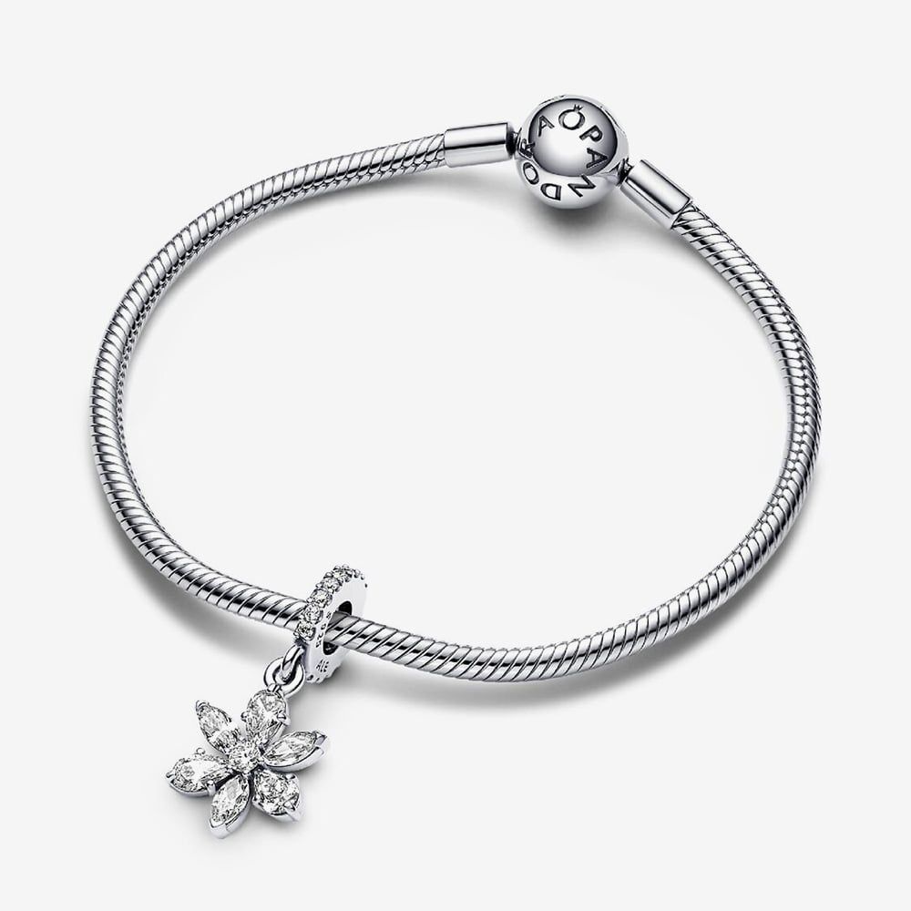 PANDORA 792382C01 Sparkling Herbarium Cluster Dangle Charm - thbaker.co.uk