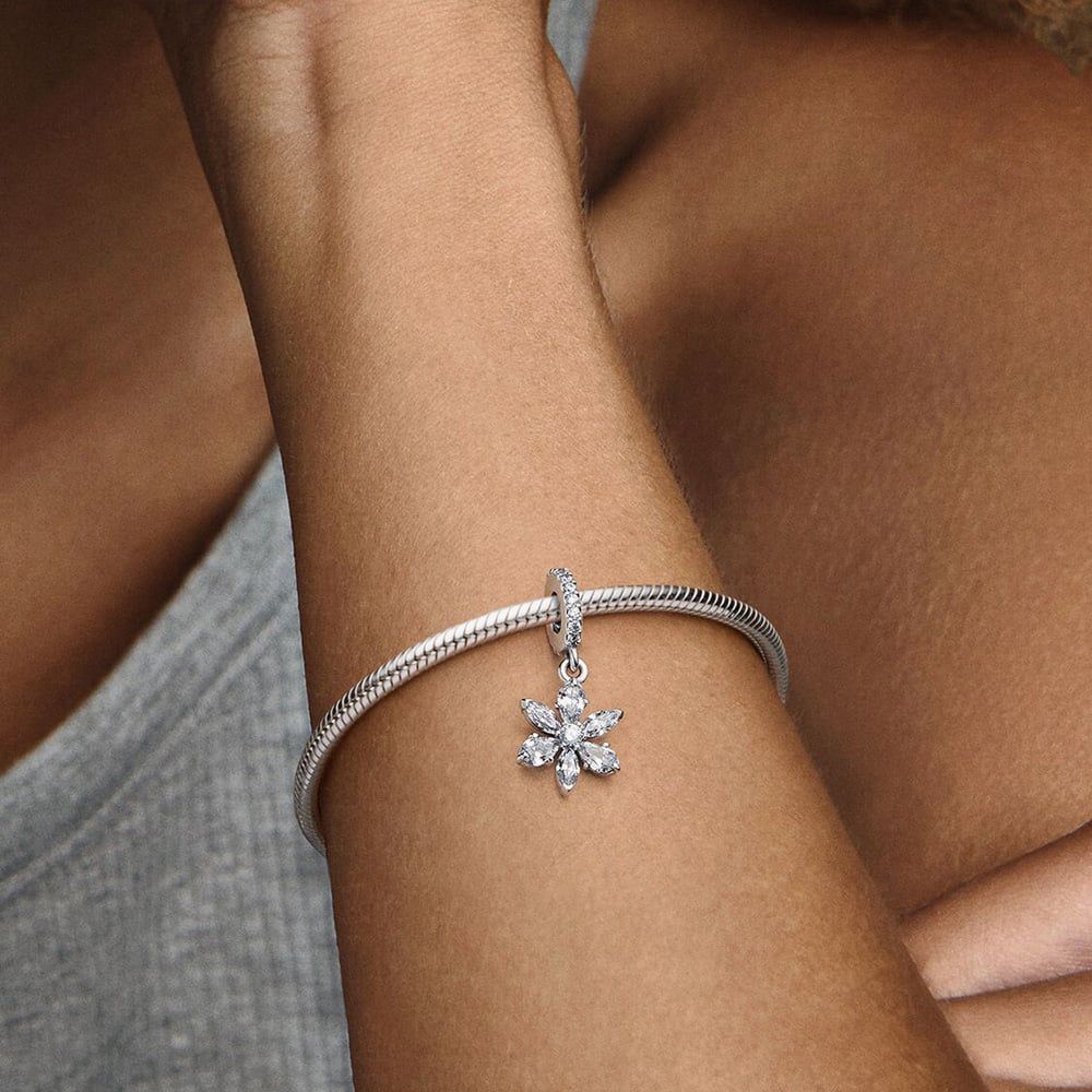PANDORA 792382C01 Sparkling Herbarium Cluster Dangle Charm - thbaker.co.uk