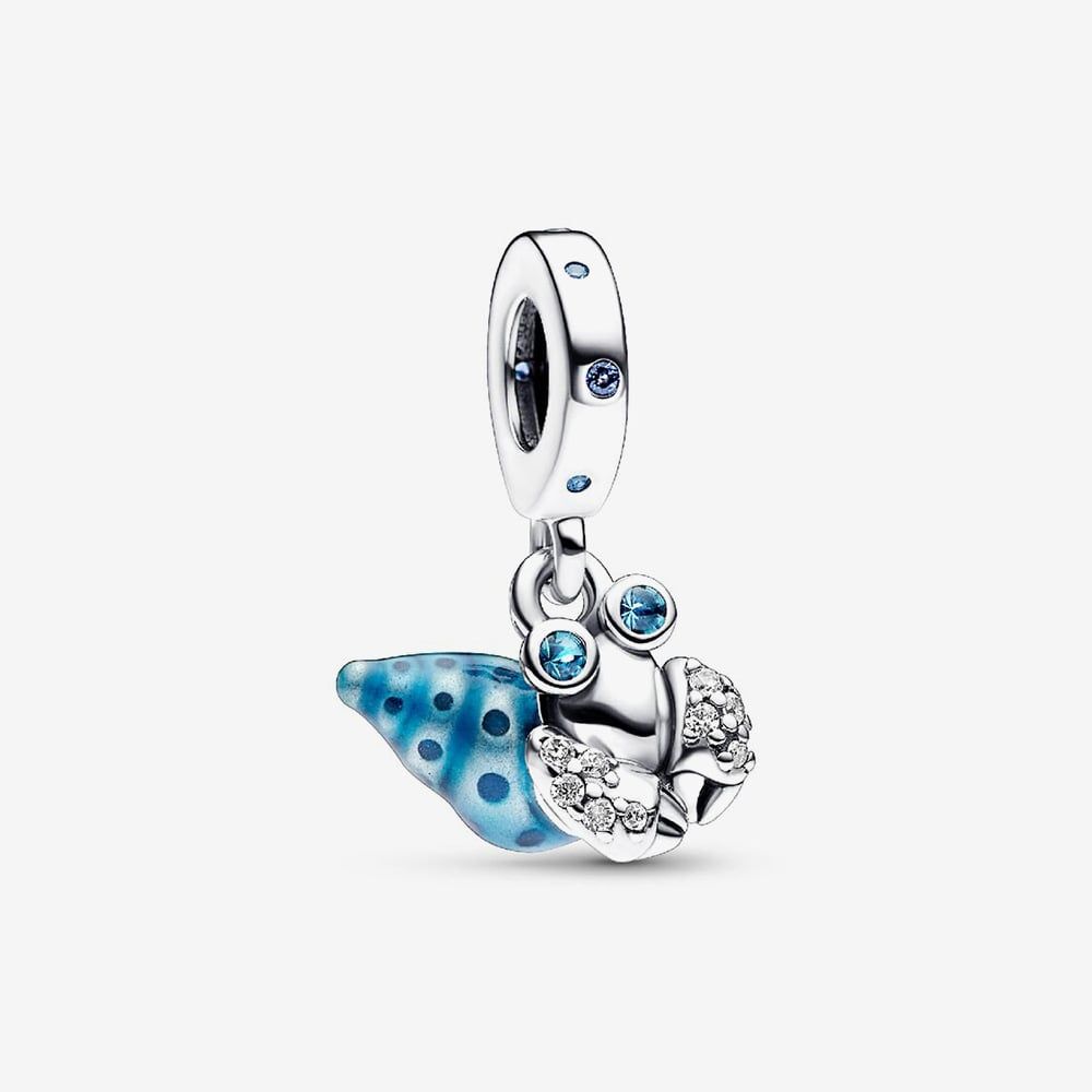 PANDORAハーパリウム チャーム PANDORA 792700C01 Glow In The Dark Hermit Crab Charm - thbaker.co.uk