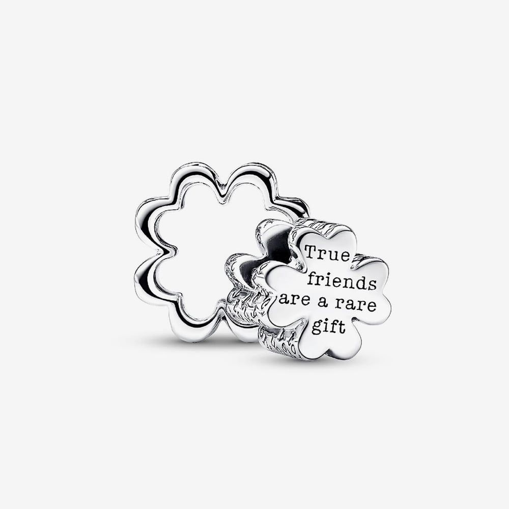 PANDORA 792752C01 Splittable Four Leaf Clover Charm - thbaker.co.uk