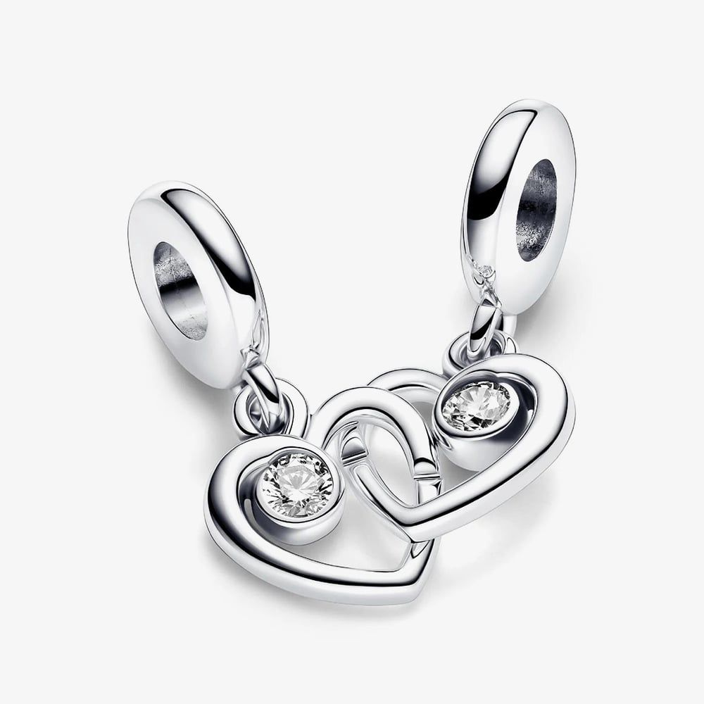 PANDORA 793232C01 Sterling Silver Cubic Zirconia Forever & Always ...