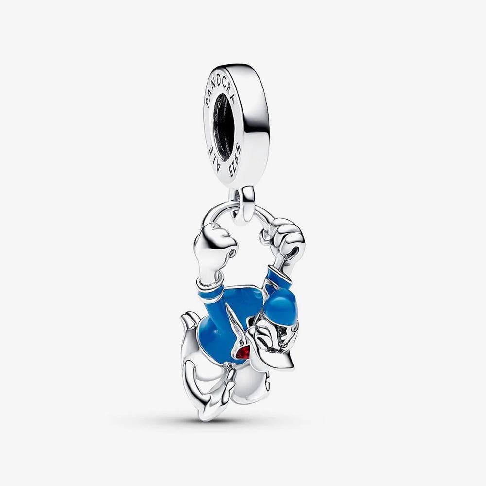 PANDORA 793358C01 Disney Donald Duck Dangle Charm - thbaker.co.uk