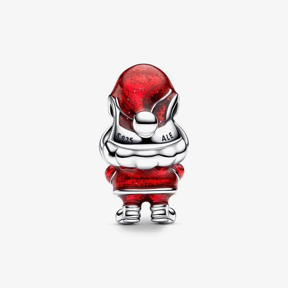 PANDORA 793593C01 Playful Santa Charm - thbaker.co.uk