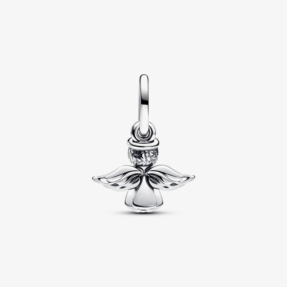 PANDORA 793598C01 Sparkling Angel Dangle Charm - thbaker.co.uk