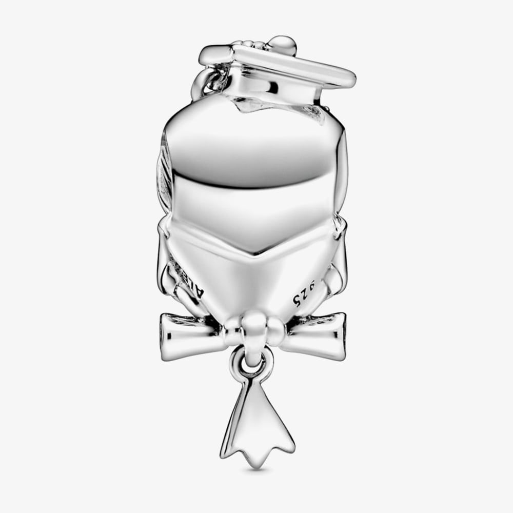 PANDORA 798907C01 Sterling Silver Blue Cubic Zirconia Wise Owl ...