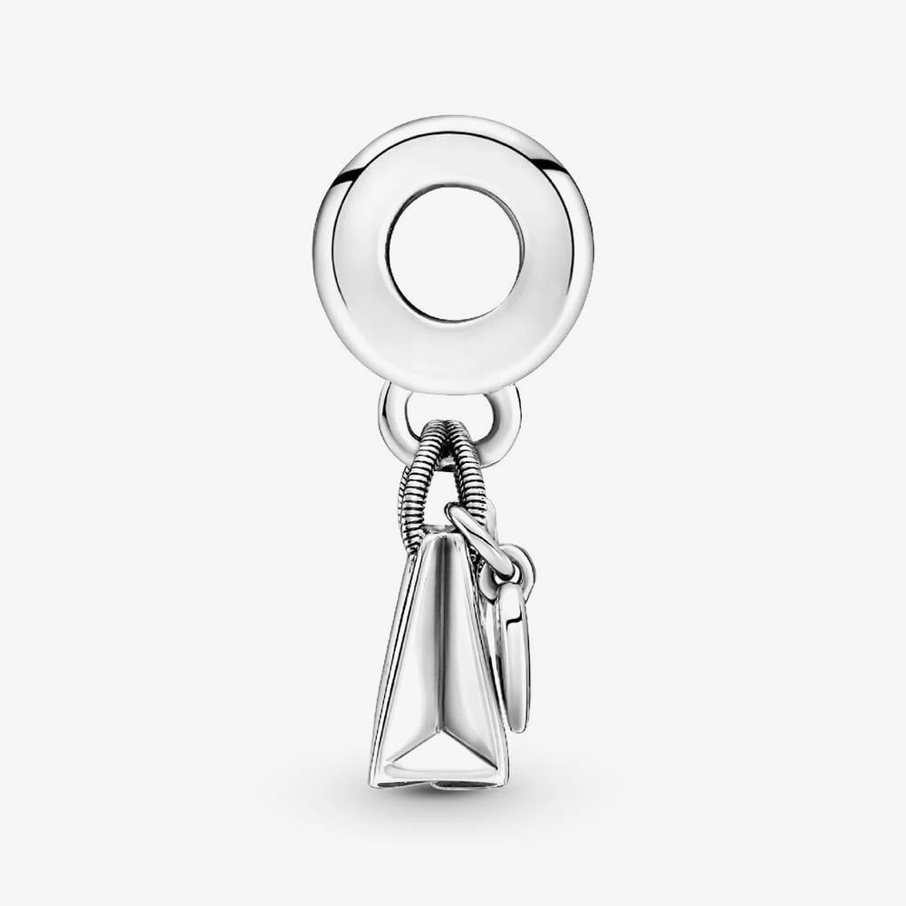 PANDORA 799536C00 Silver Shopping Bag Dangle Charm - thbaker.co.uk