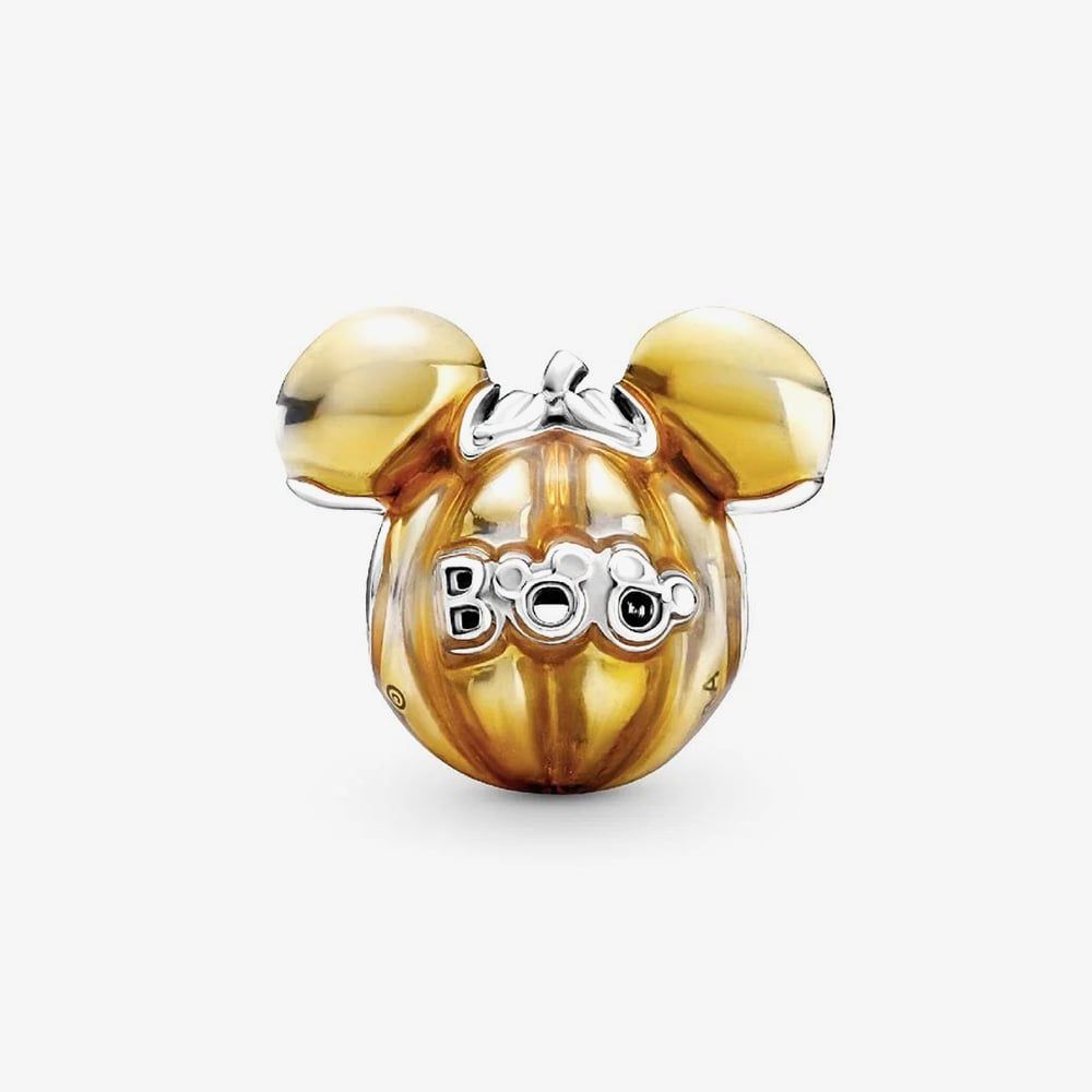 PANDORA 799599C01 Disney Mickey Mouse Pumpkin Charm - thbaker.co.uk