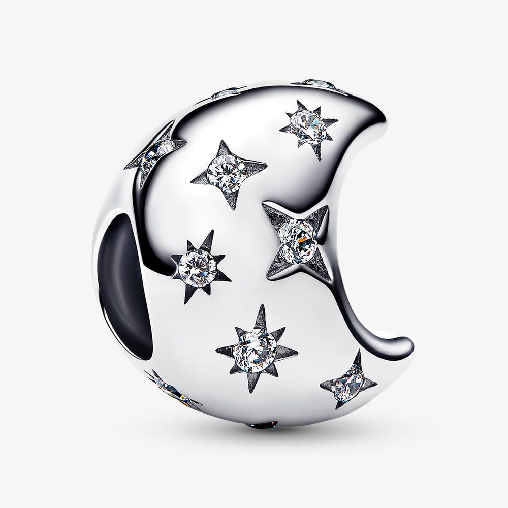 PANDORA 794254C01 Silver Cresent Moon Charm - thbaker.co.uk