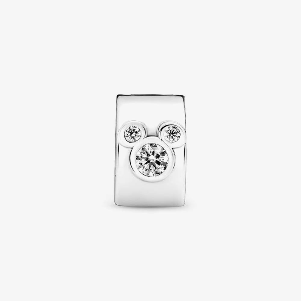 PANDORA 790111C01 Disney Mickey Mouse & Minnie Mouse Clip Charm ...