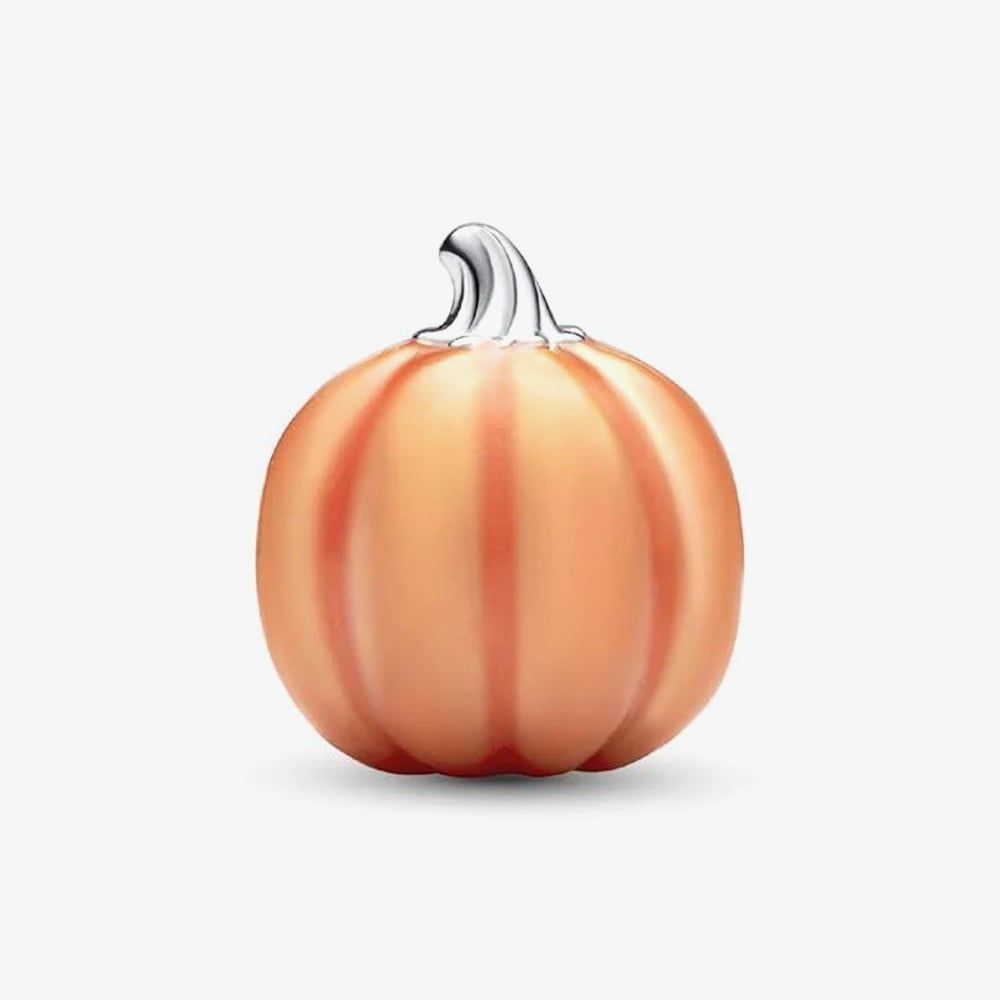 PANDORA 792291C01 Glow In The Dark Pumpkin Charm - thbaker.co.uk