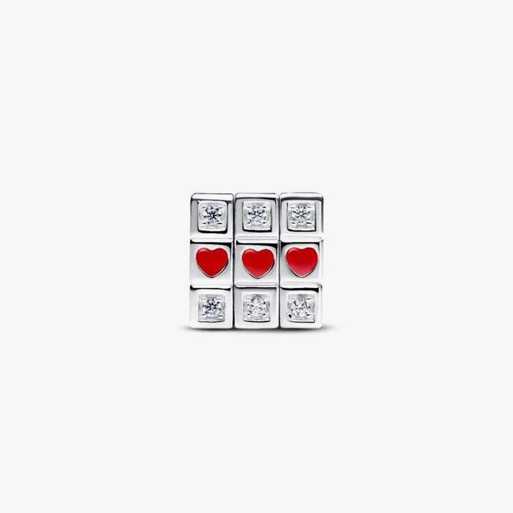 PANDORA 793672C01 Silver Moveable Toy Cube Charm - thbaker.co.uk