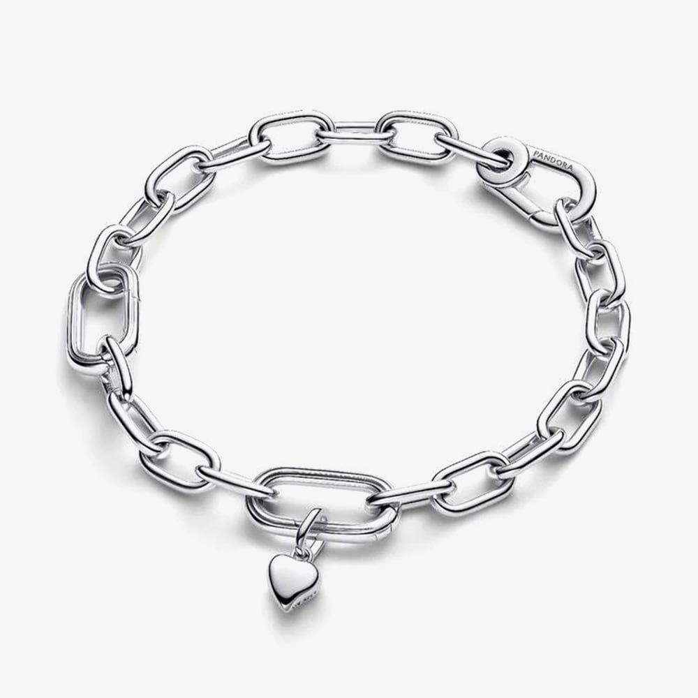 PANDORA 793691C00 ME Silver Heart Mini Dangle Charm - thbaker.co.uk
