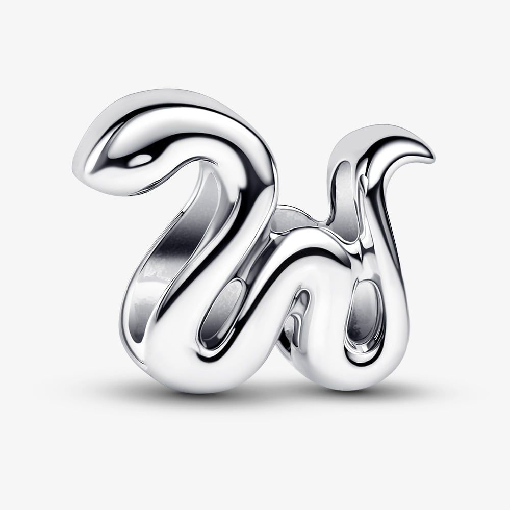 PANDORA 794520C00 Silver Snake Mini Charm - thbaker.co.uk