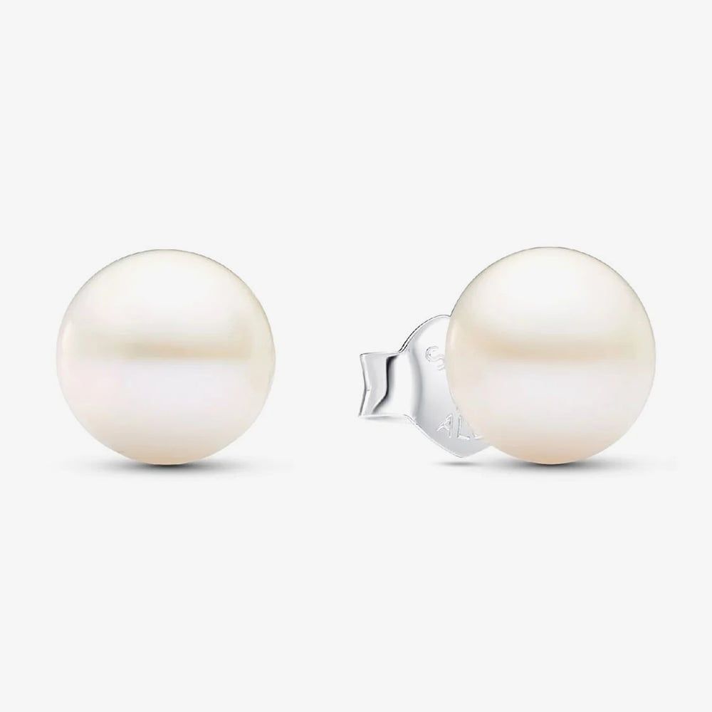 PANDORA 293169C01 Treated Freshwater Cultured Pearl Earrings - thbaker ...