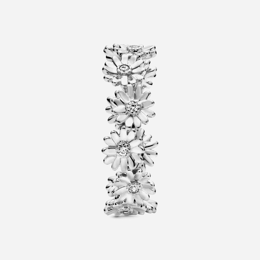 PANDORA 198799C01 Silver Sparkling Daisy Flower Ring - thbaker.co.uk