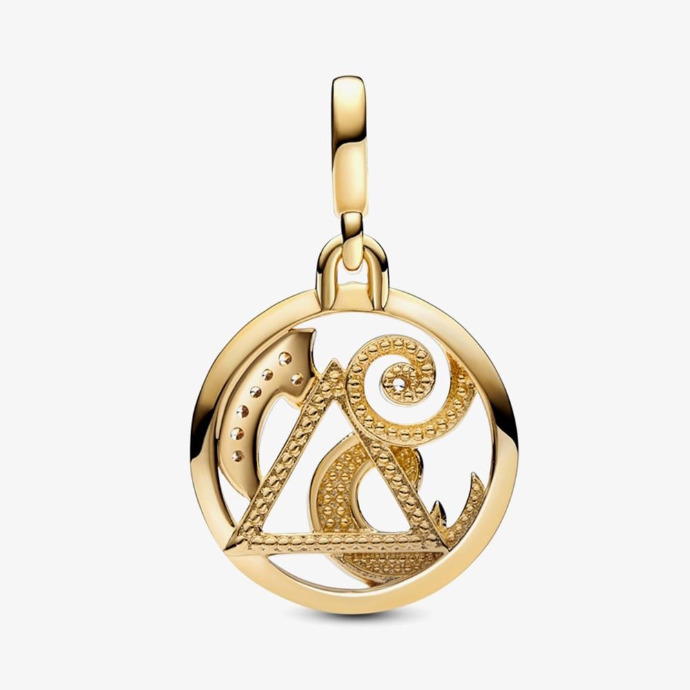 PANDORA 762318C01 ME 14ct Yellow Gold Plated Cubic Zirconia The ...