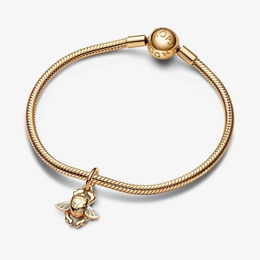 PANDORA 762345C01 Disney Aladdin Scarab Beetle Charm - thbaker.co.uk