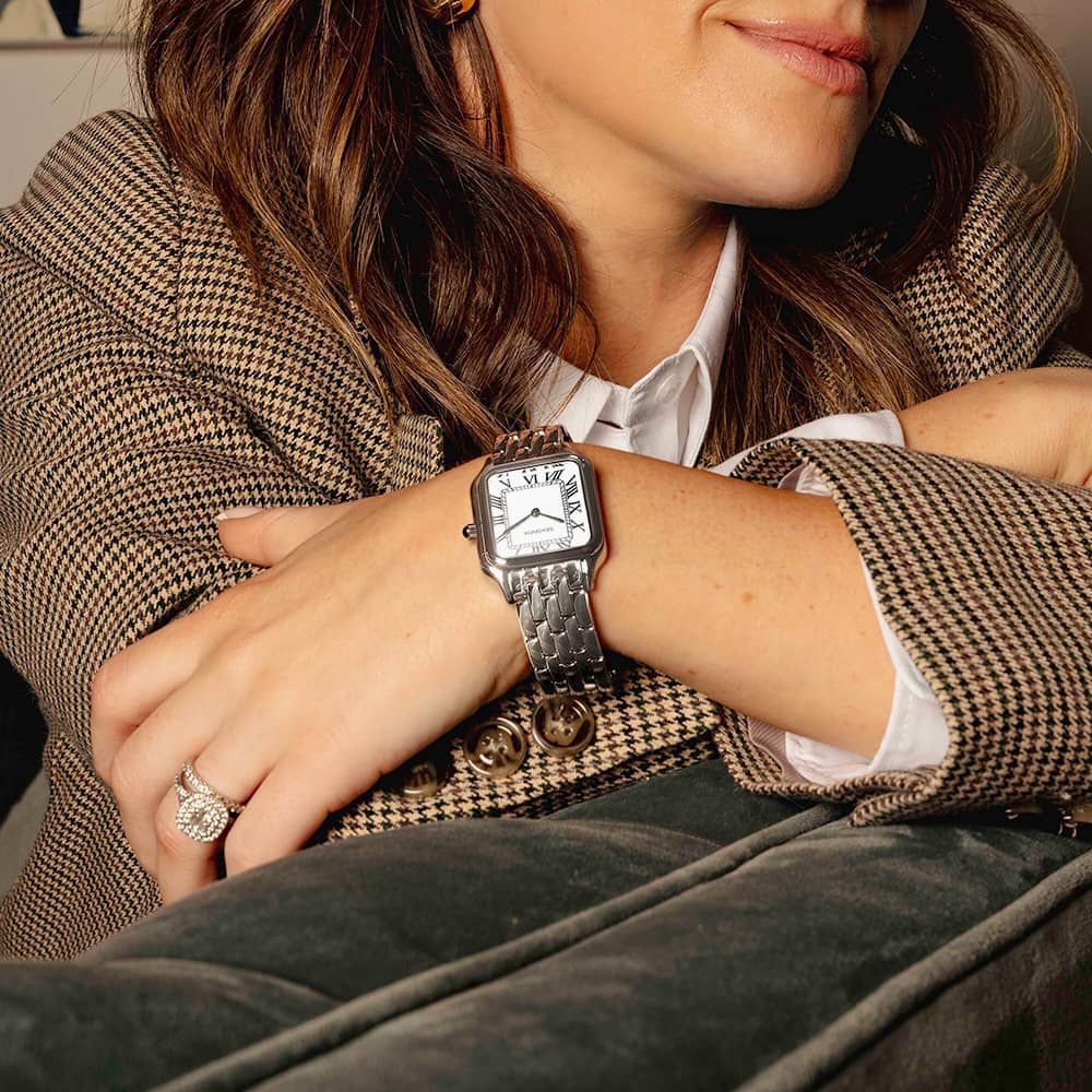 Sekonda Orologio Casual Uomo/Donna Modello 30096 – Quadrante Argento, Bracciale In Acciaio